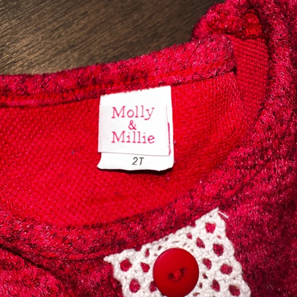 Molly & Millie Set Coordinated Top and Bottom Set Toddler Girl Size 2T